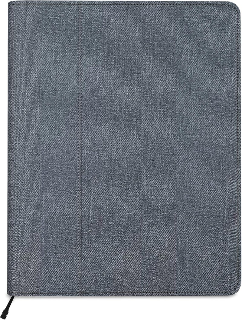 KHOMO Universal Padfolio Case – Tablet Portfolio Organizer with Notepad Holder – Compatible with iPad 10th 11th Gen, iPad Pro 11, iPad 7 8 9 10.2 10.9 and 9.7 inches - Image 5
